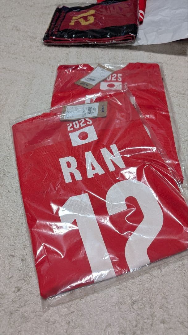 2025 男子バレー 日本代表 応援Tシャツ 髙橋藍選手 M
