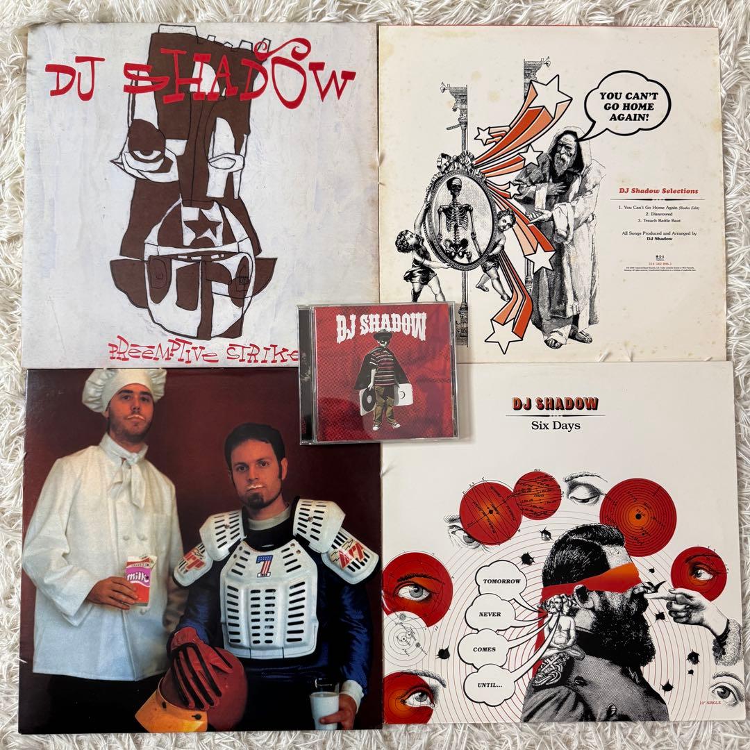 DJ SHADOW レコード 4点＋CD 1点 まとめ売り Preemptive