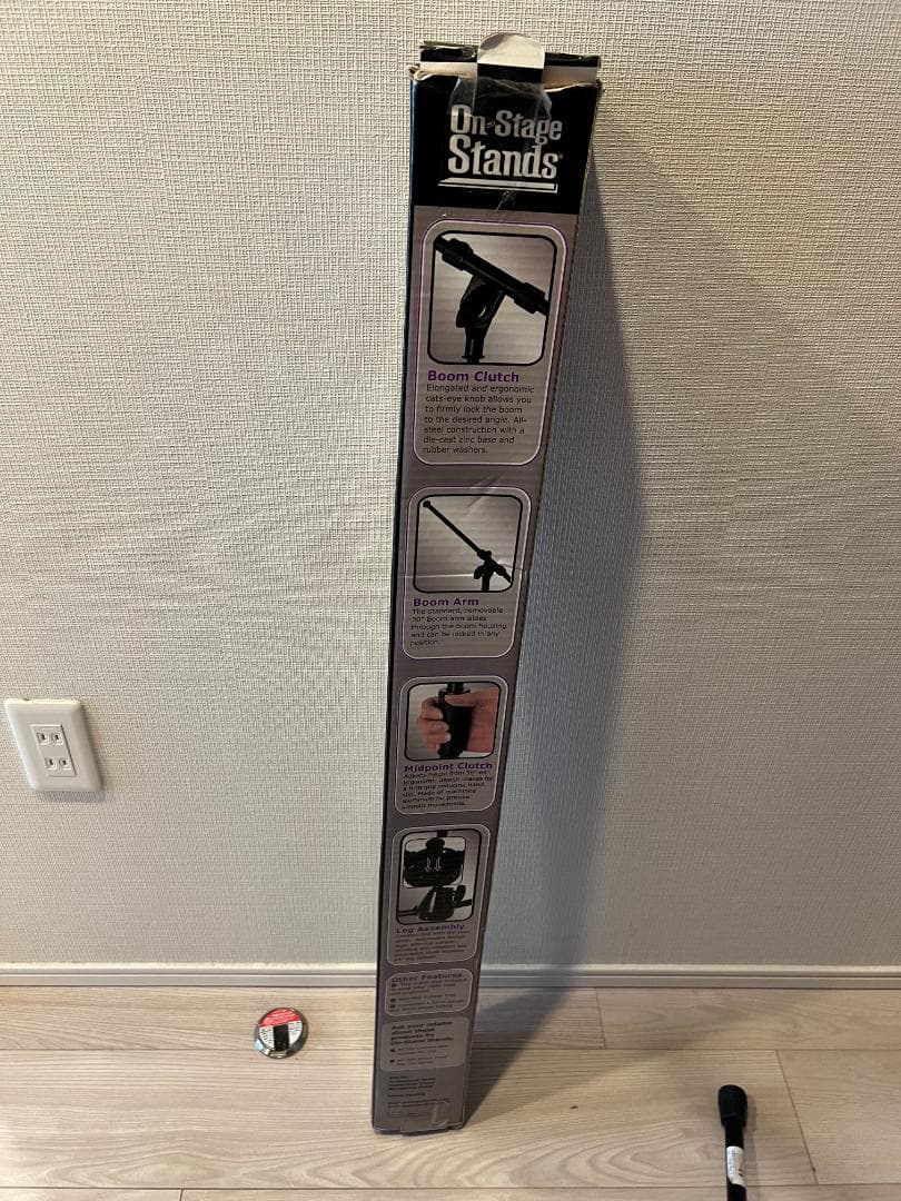 【希少】On Stage Stands MS9701 マイクスタンド