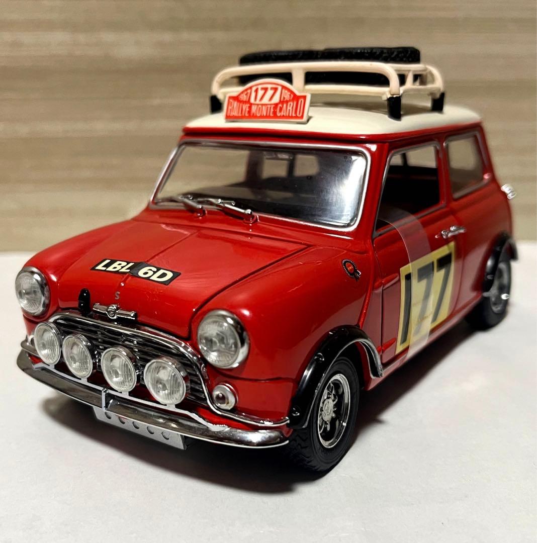 京商 1/18 モーリス ミニクーパー 1275S '67ラリー