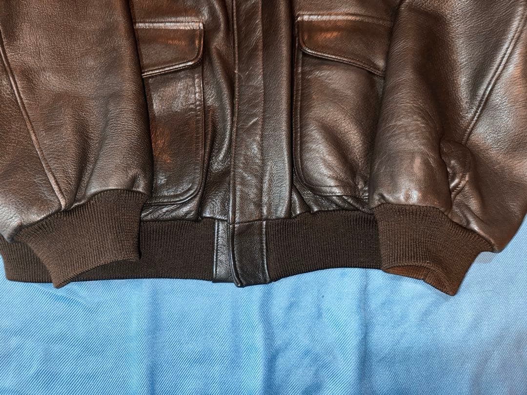 LLBean A2フライトレザージャケット USA製　XL