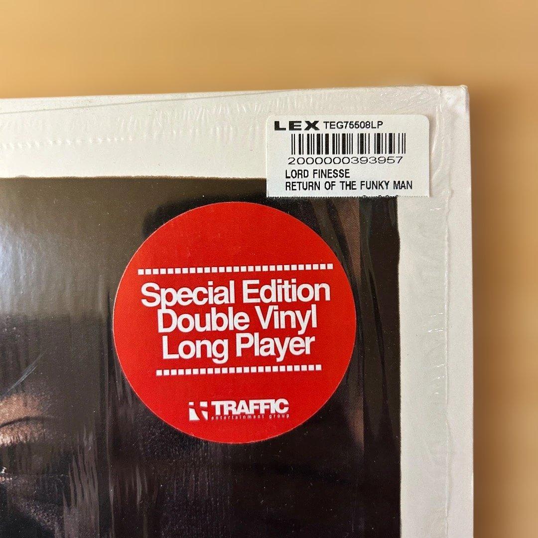 洋楽 Lord Finesse Return of the Funky Man 2LP