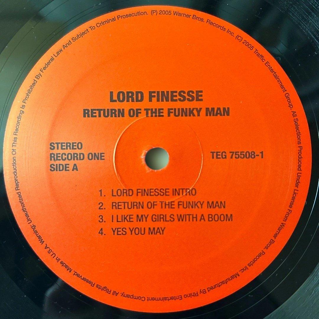 洋楽 Lord Finesse Return of the Funky Man 2LP