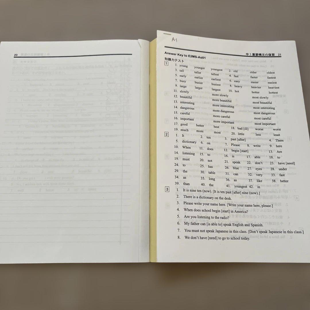 MAIN SAPIX他 中2英語