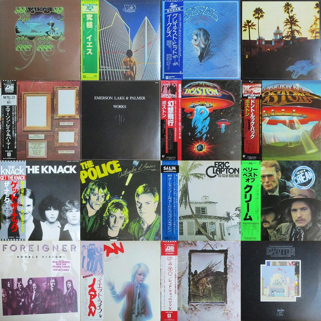 70s洋楽LPレコード16枚セット1