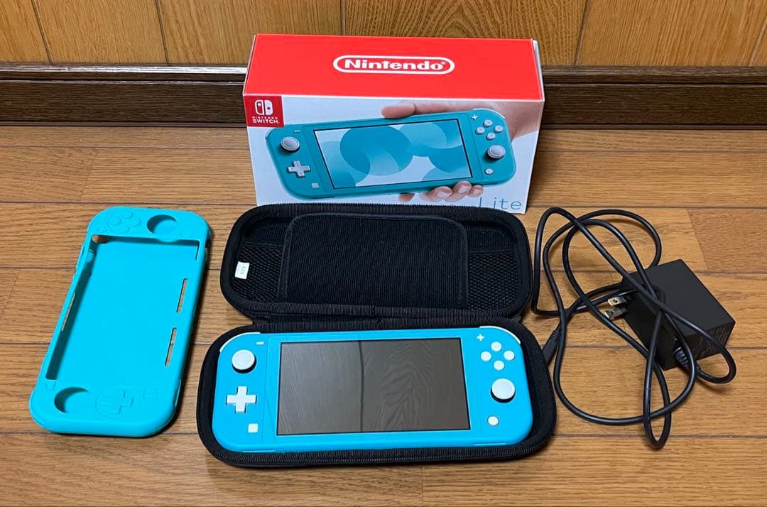 Nintendo Switch Lite ターコイズ 本体 +ケース、カバー