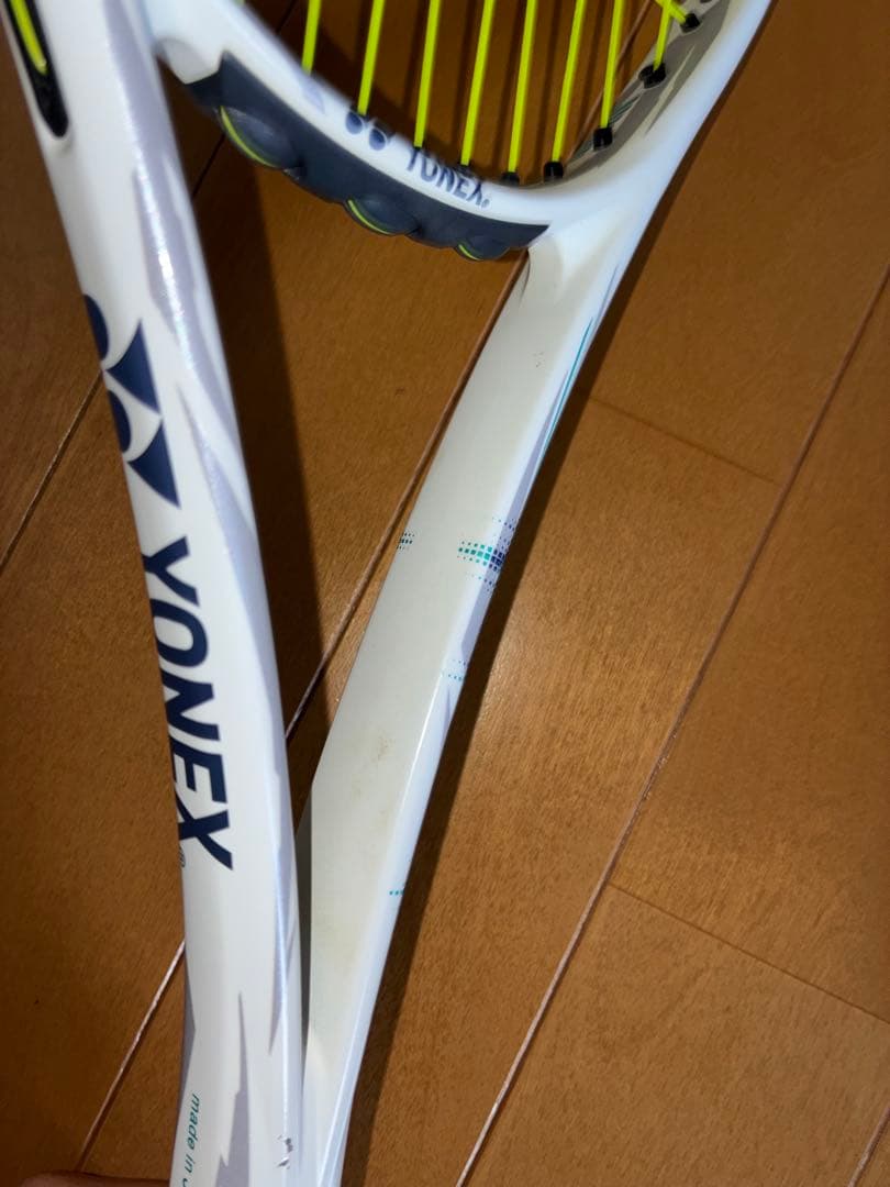YONEX テニスラケット(軟式用) ホワイト/イエロー