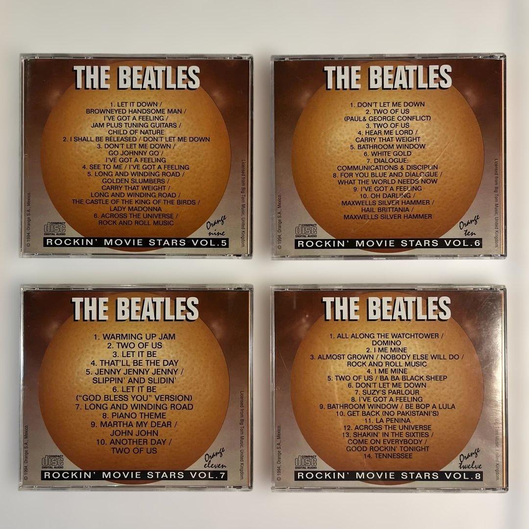 【THE BEATLES】ROCKIN' MOVIE STARS 全8巻セット