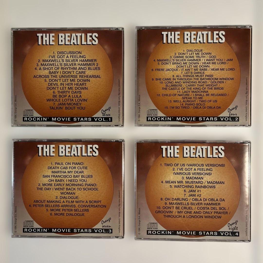 【THE BEATLES】ROCKIN' MOVIE STARS 全8巻セット