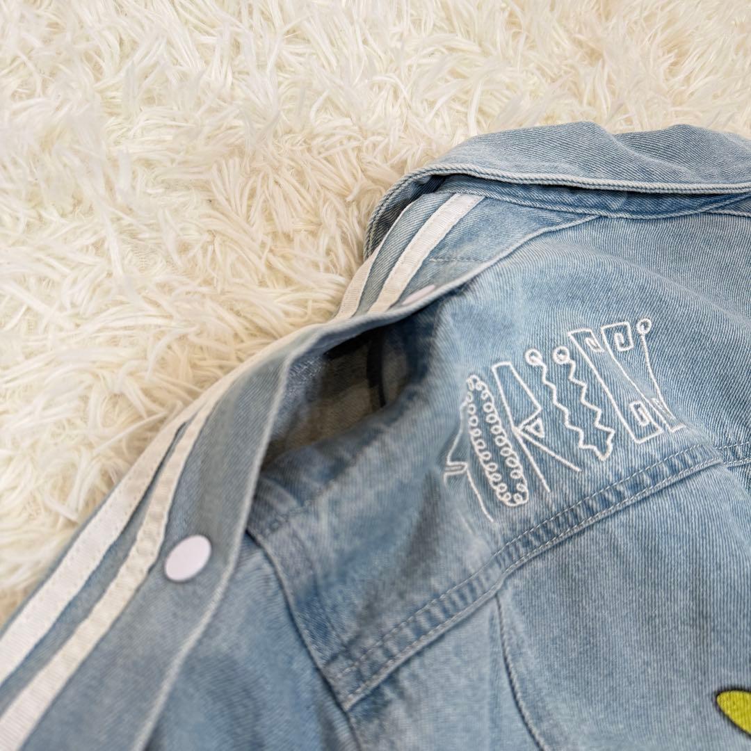 adidas originals × FIORUCCI ジージャン 3本線