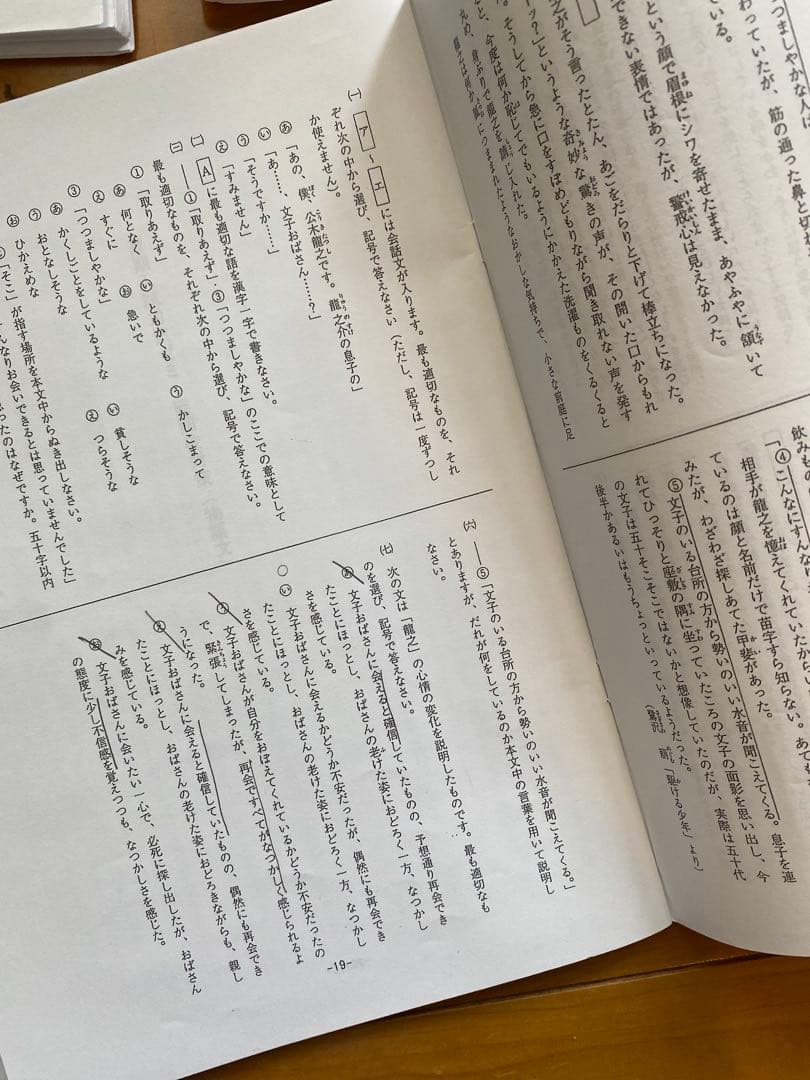 【中学受験】エルカミノ新小6年夏期入試対策講座テキスト3教科5冊セット