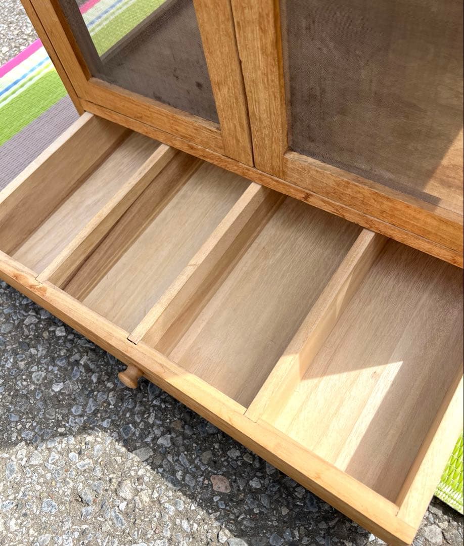 【即購入OK】昭和レトロ 蠅帳 食器棚 収納棚 キャビネット