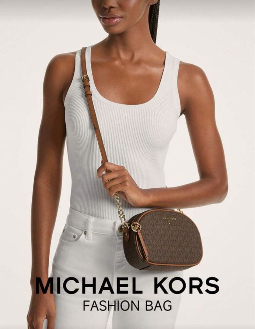 MICHAEL KORS ブラウン ショルダーバッグ