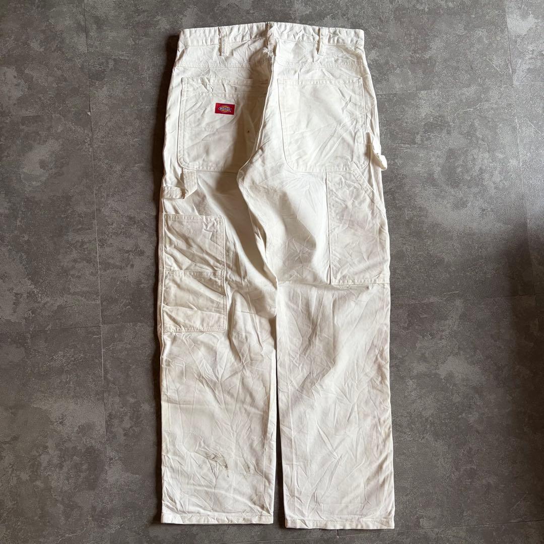 Dickies ペインターパンツ ホワイト W31 L30 ワークパンツ ワイド