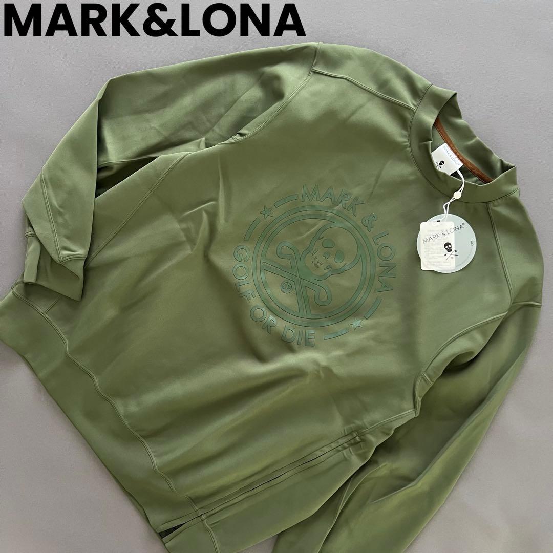 MARK&LONA マークアンドロナ　ハイネック　スウェット　メンズ　カーキ　L