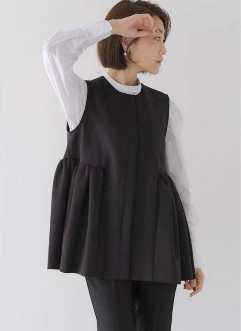 regleam ダンボールニットベスト　ブラック