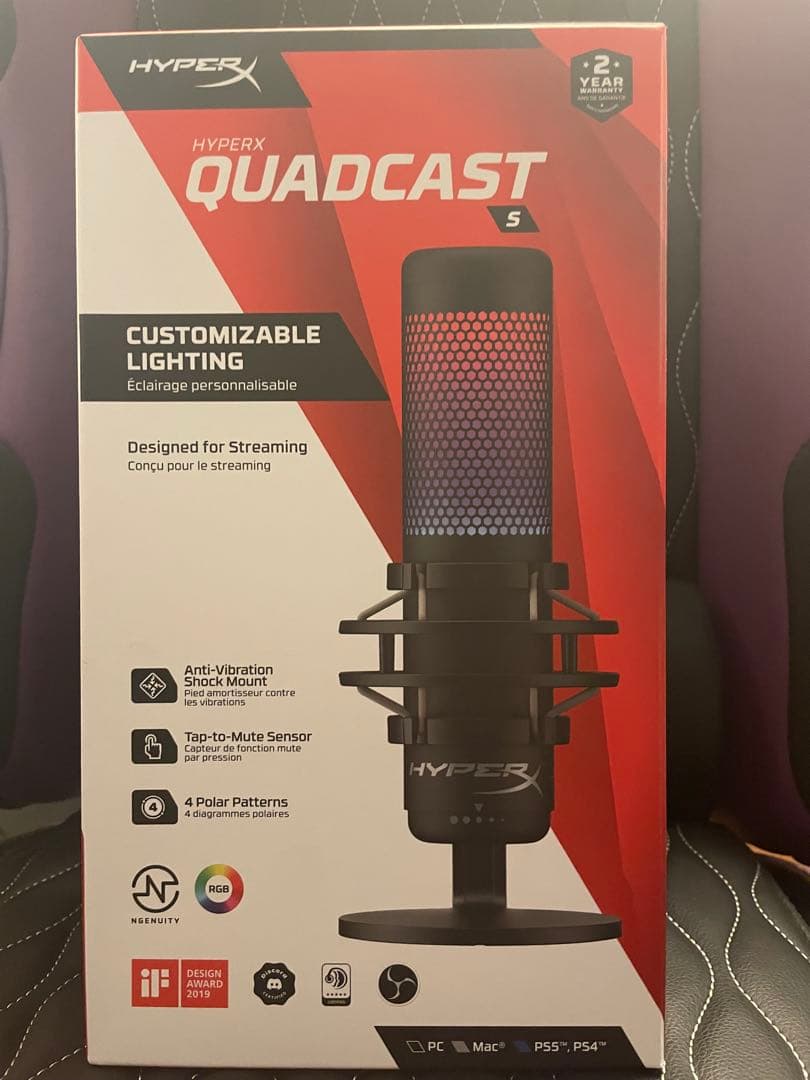 さ*た様 HyperX QUADCAST s マイク