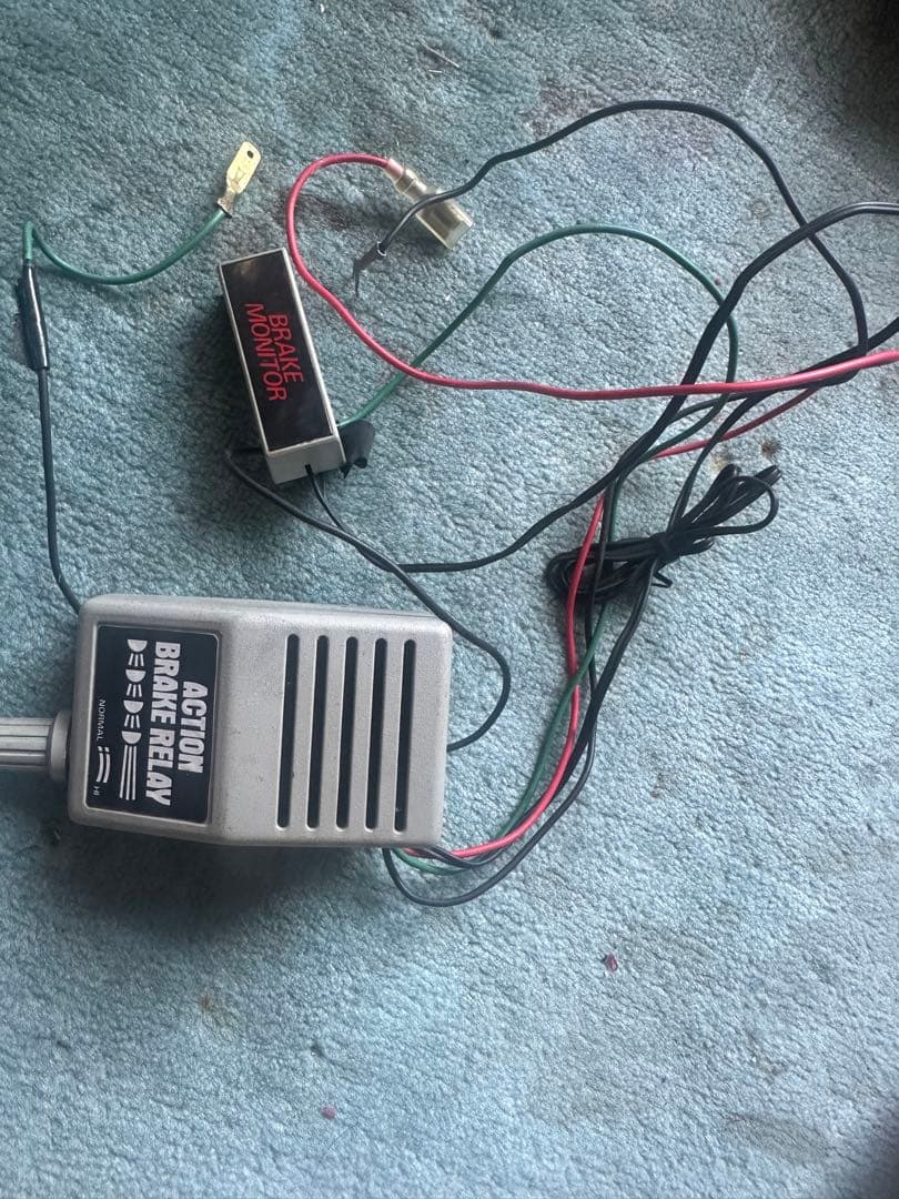 当時物　ACTION BRAKE RELAY ブレーキリレー