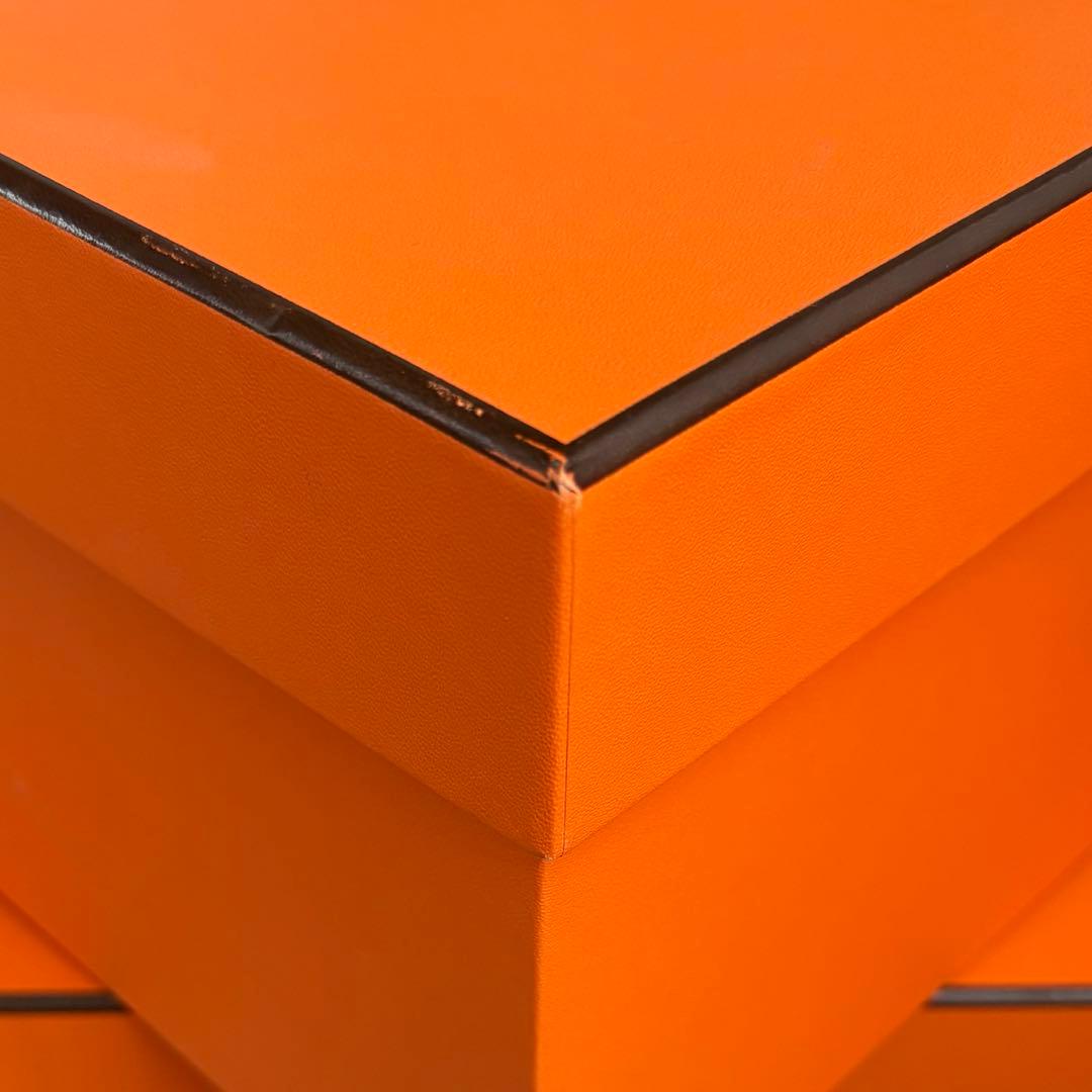 エルメス 正方形 HERMES オレンジ ギフトボックス 空箱