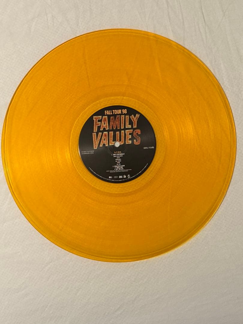 FAMILY VALUES TOUR 98 レコード USオリジナル盤