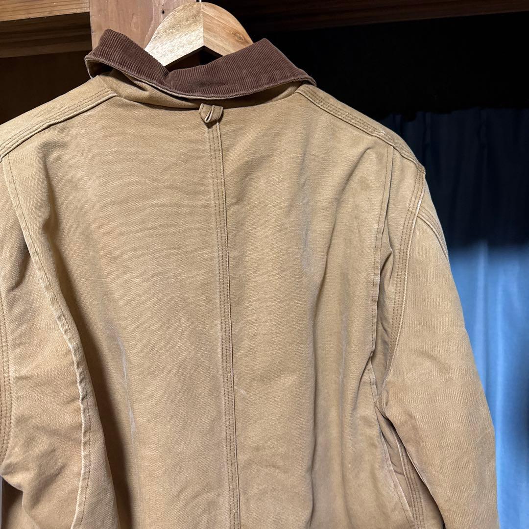 あ*お様 Carhartt ベージュジャケット コーデュロイ襟付き