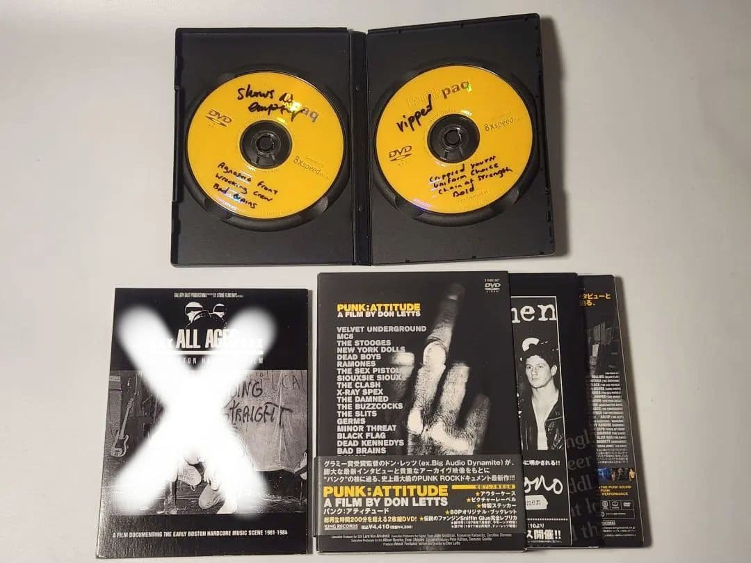 Minor Threat Terror パンクハードコアライブDVDコレクション