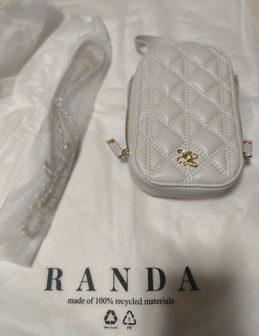 RANDA 2WAY キルティングマルチショルダーバッグ