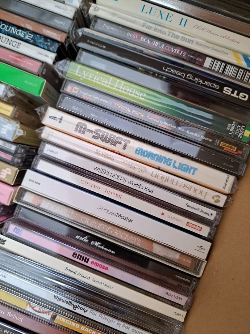 CDまとめ売り　全89枚？　ハウス、ジャズ、ソウル　が中心