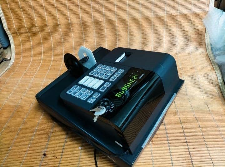 カシオレジスター　17CR　簡単便利特殊　送料込　606207