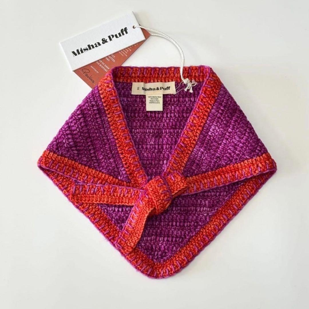 新品 Misha & Puff Crochet Scarf