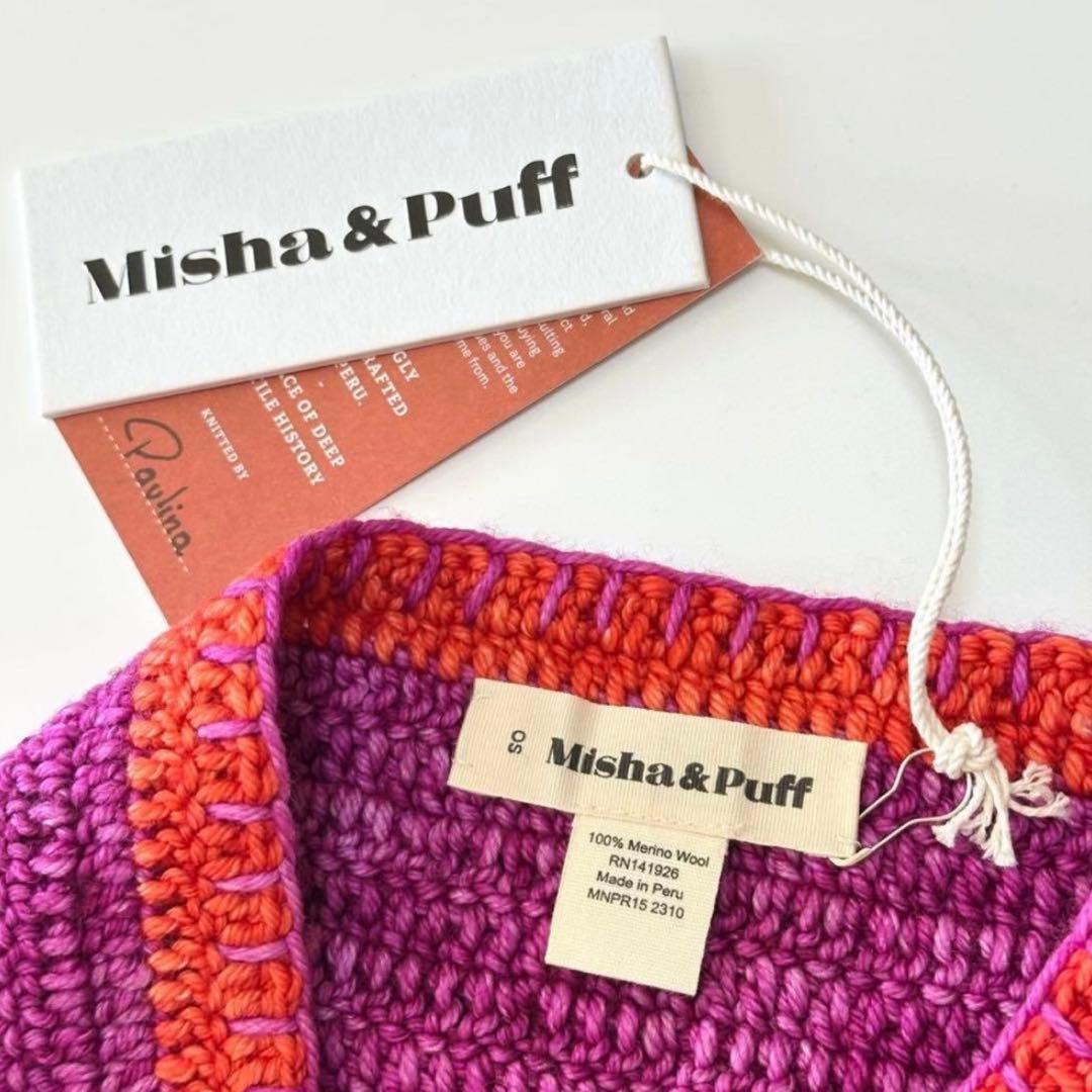 新品 Misha & Puff Crochet Scarf
