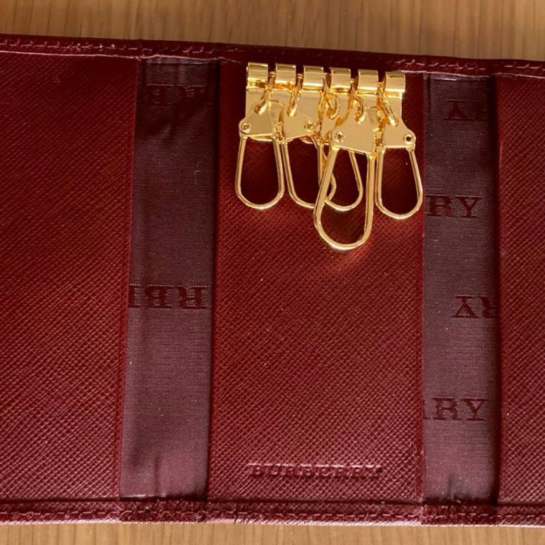 【BURBERRY バーバリー ノバチェック キーケース】新品・未使用