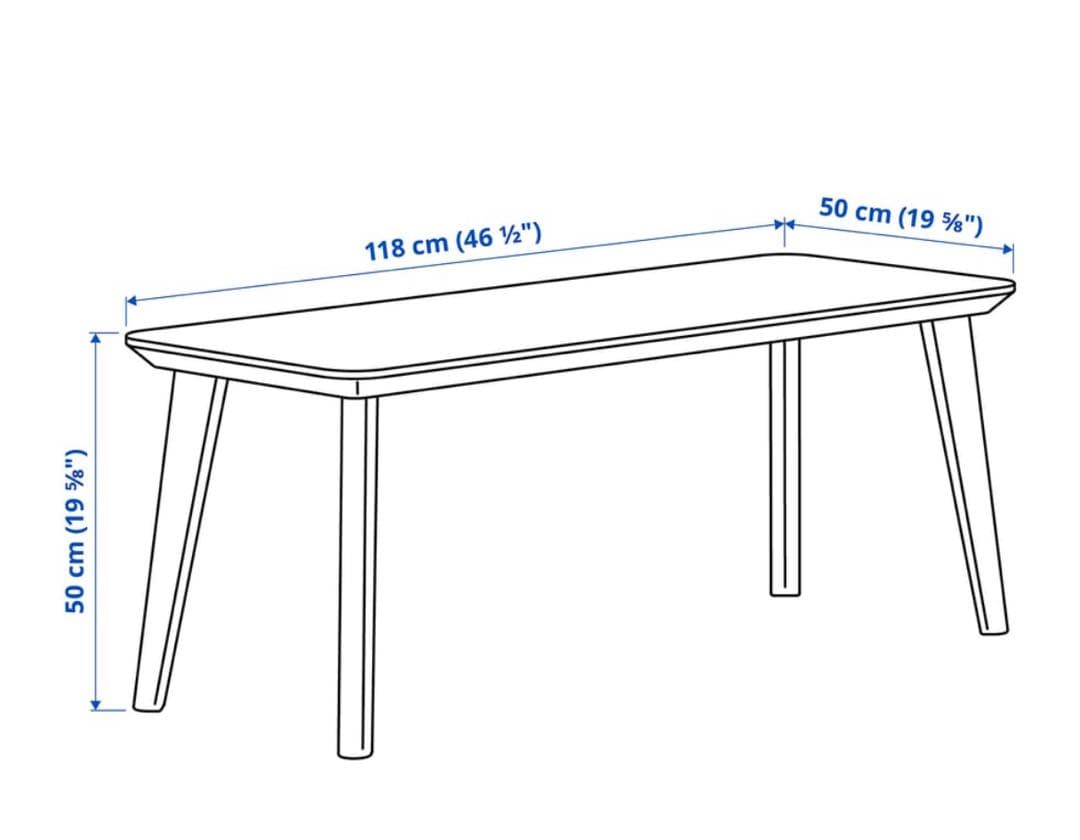 IKEA LISABO リーサボー　コーヒーテーブル