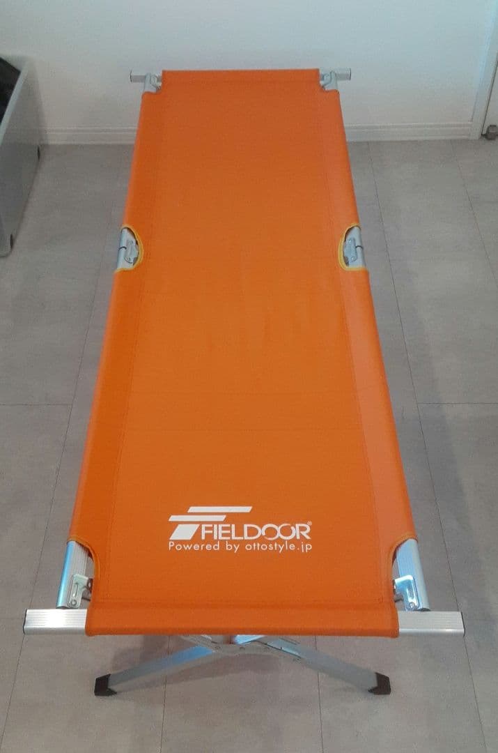 2台セット FIELDOOR アウトドアコット 折りたたみ ユーティリティベッド
