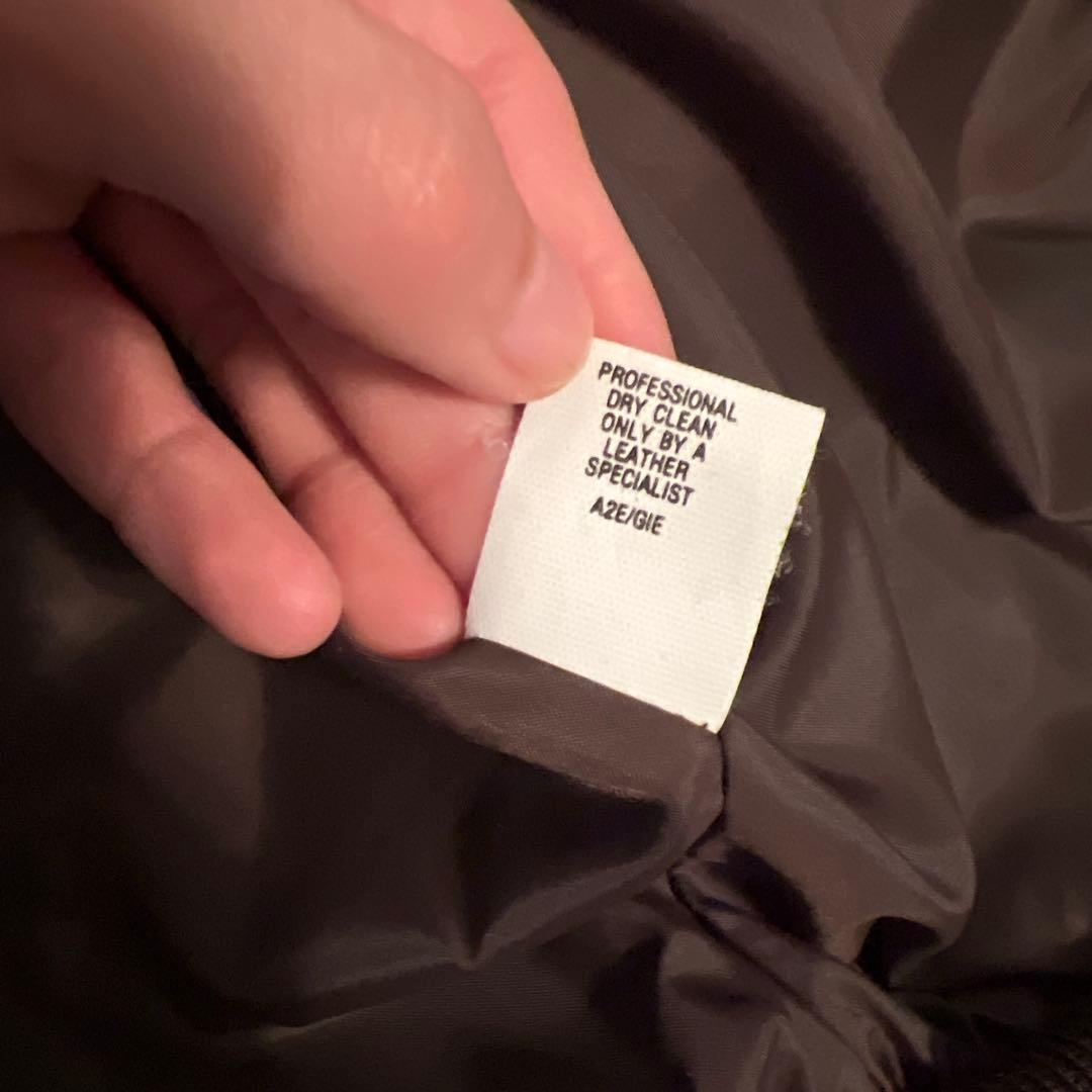 美品 L.L.Bean アメリカ製 レザージャケット A-2