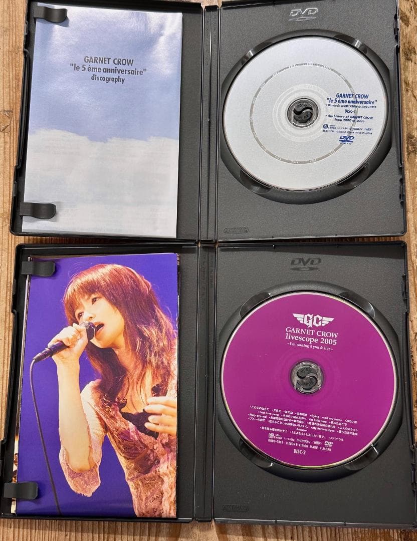 6 DVD GARNET CROW ガーネット・クロウ 4本セット