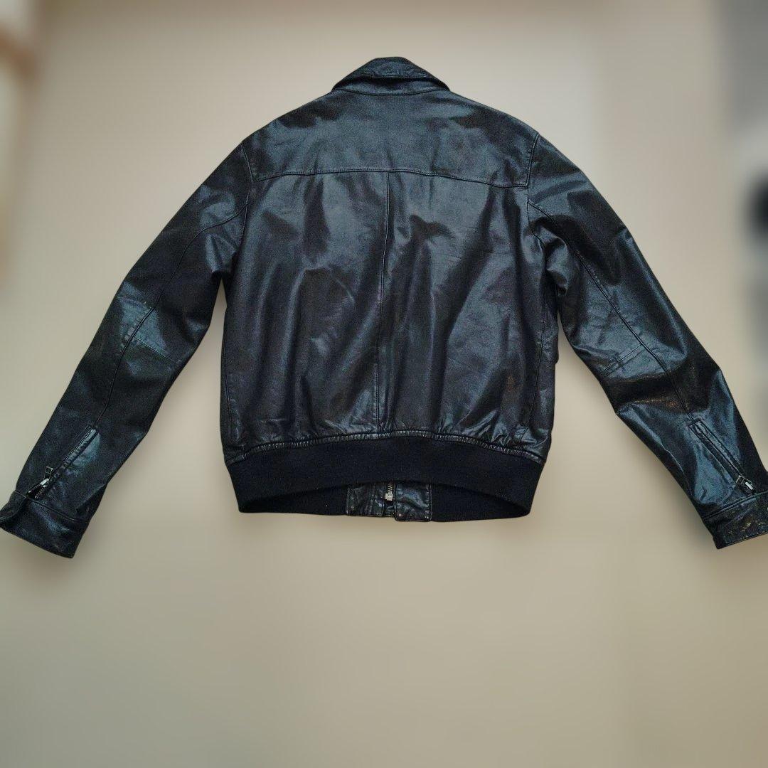 URBAN RESEARCH　38cm　メンズ　ブラックレザージャケット
