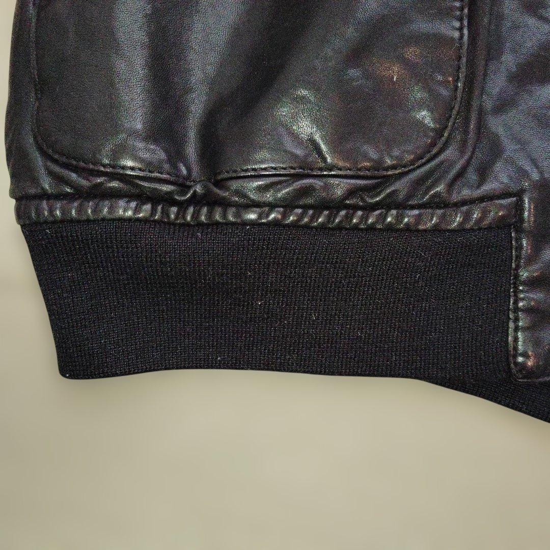 URBAN RESEARCH　38cm　メンズ　ブラックレザージャケット