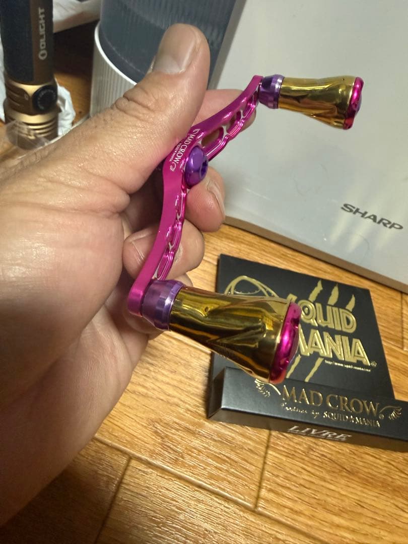 リブレ　スクイッドマニア　madcrow98 クレイジーピンク　ダイワ用