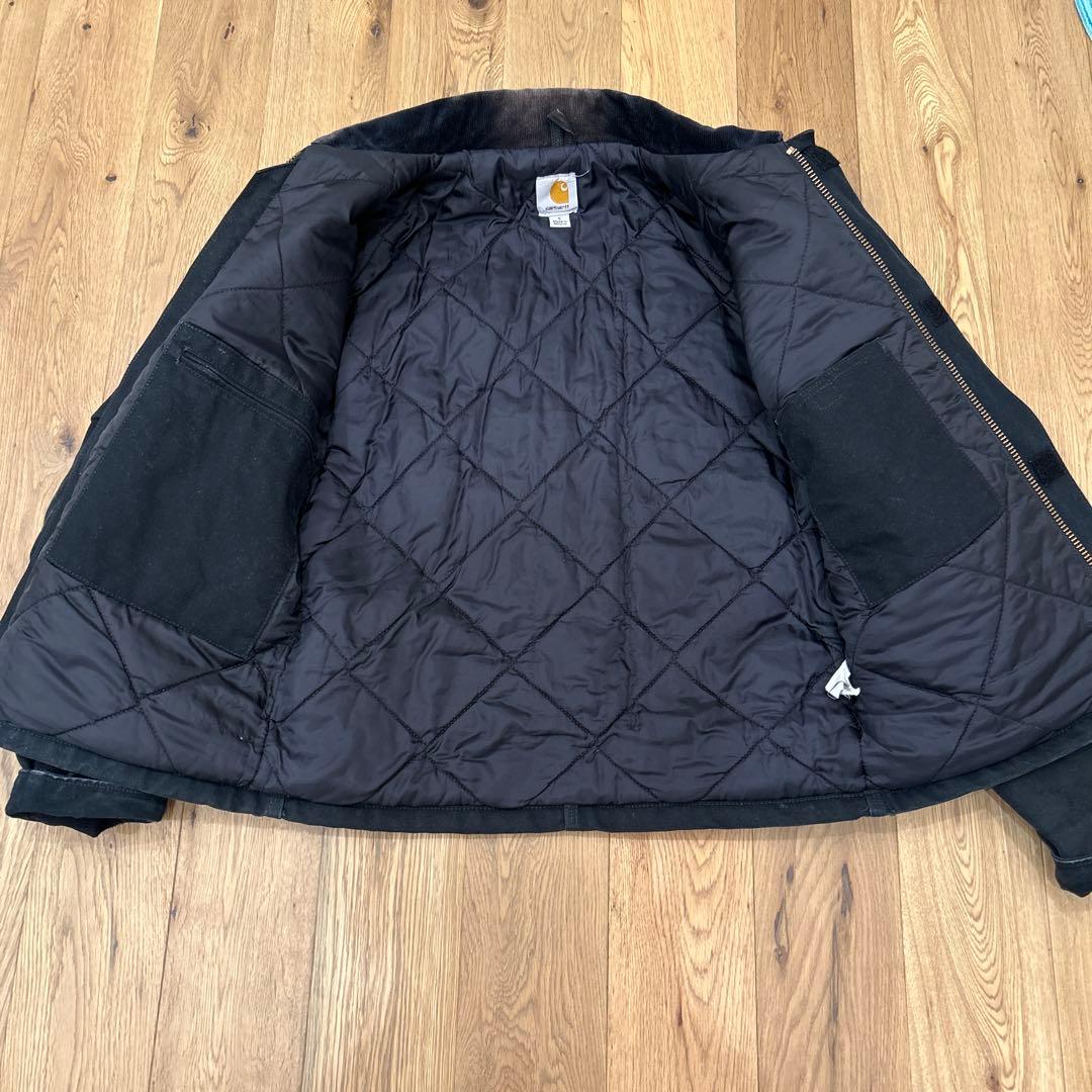 【Sサイズ】Carhartt 黒 トラディショナルジャケット メンズ　メキシコ製