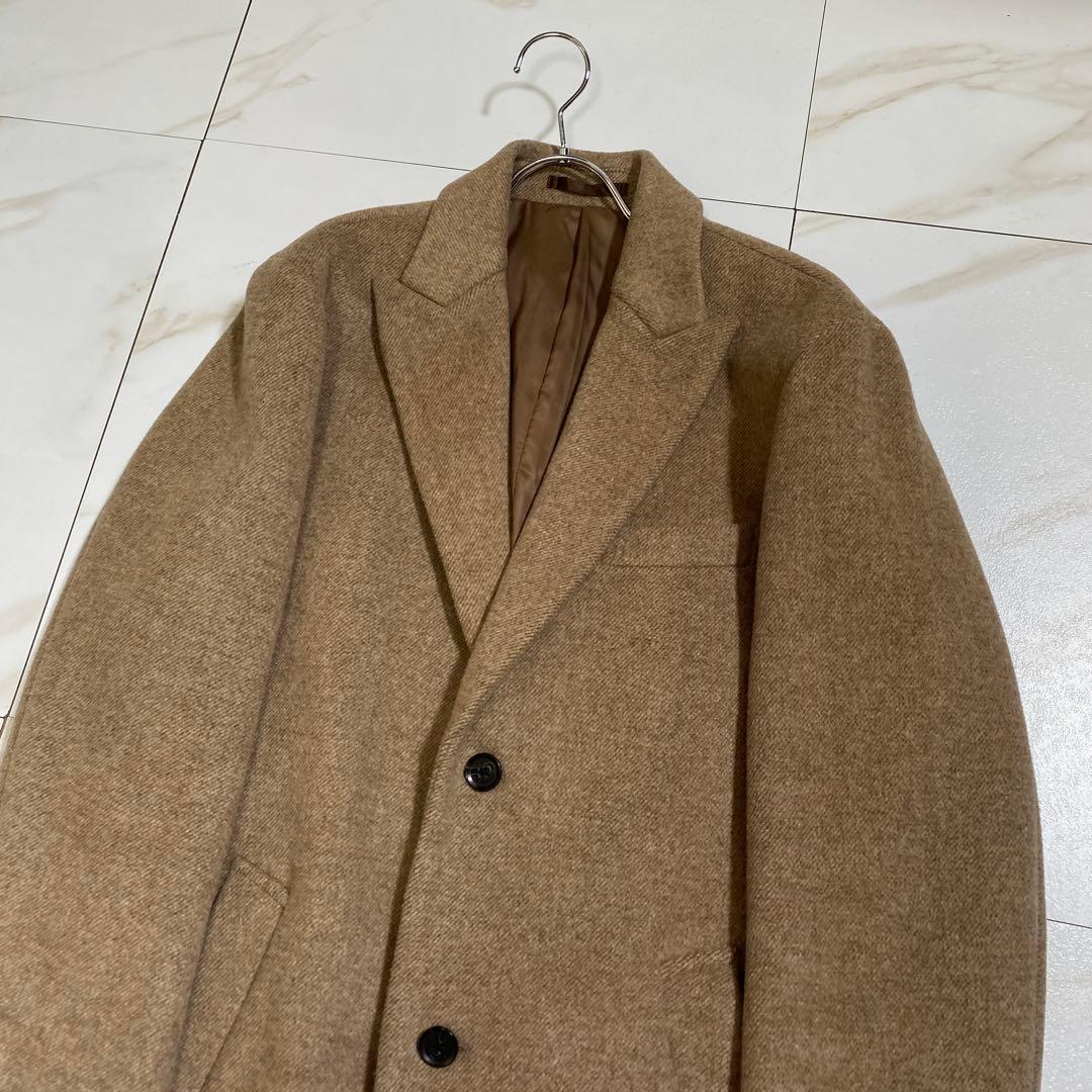 21AW⭐︎GARNER ピークドラペルチェスターコート ツイル ウール 定価5万