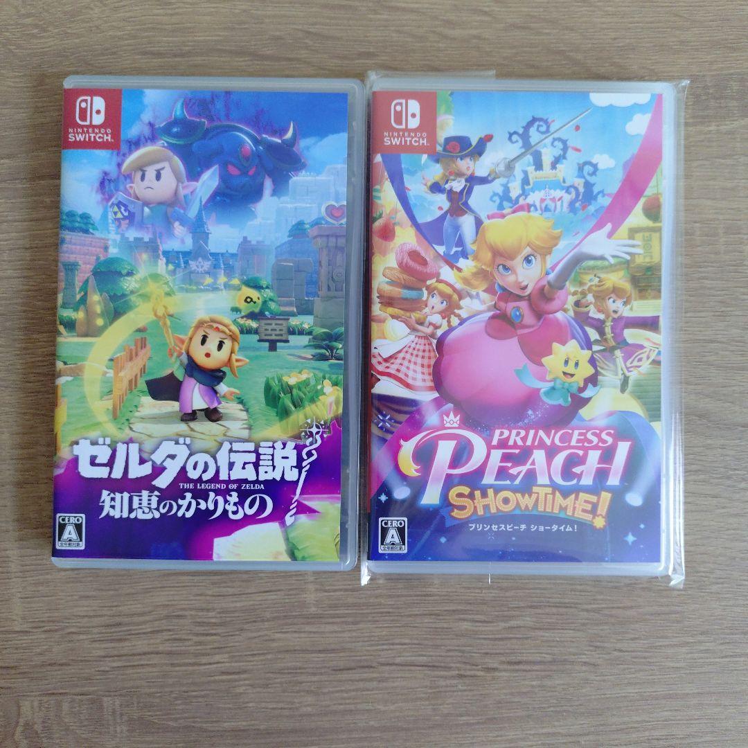 【セット販売】ゼルダの伝説 知恵のかりもの＆プリンセスピーチ●送料無料