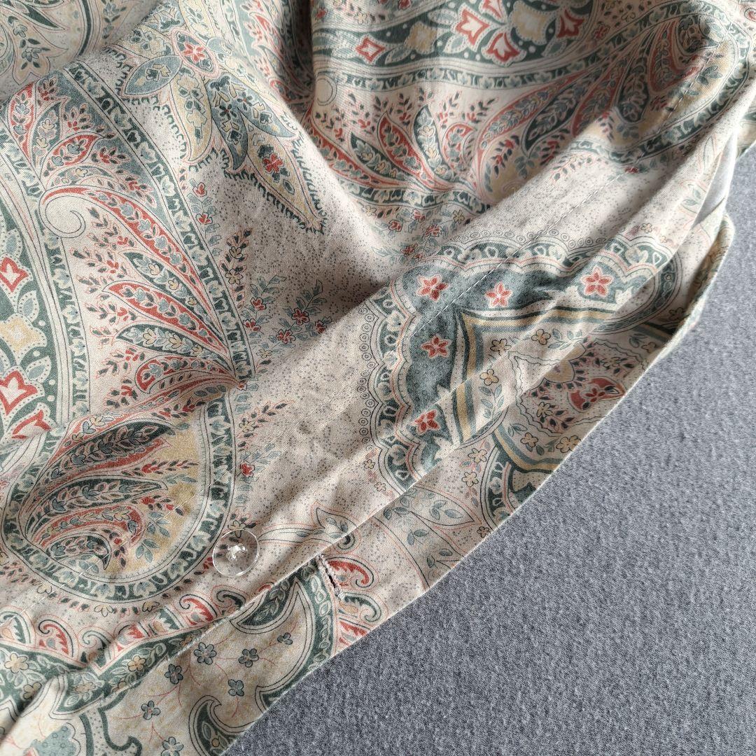 【4点セット】Zara ペイズリー 掛け布団カバー　枕カバー　クイーン
