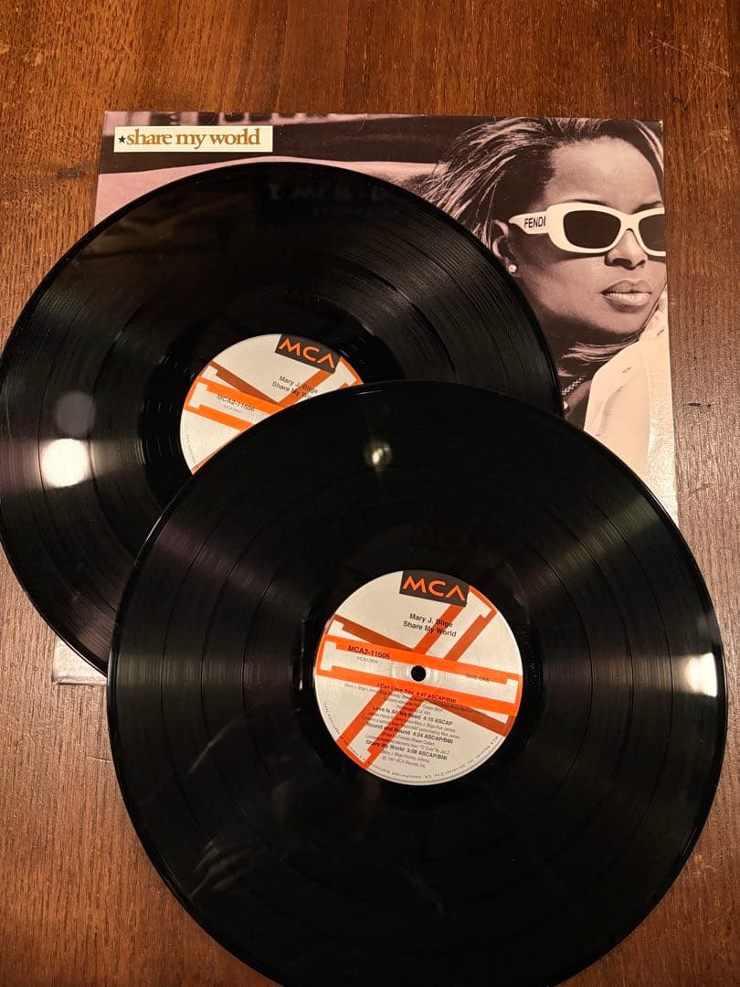 洋楽 Mary J Blige / Share My World 2LP
