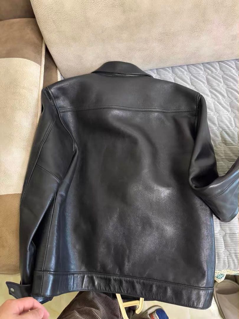 y2LEATHER 本革 ブラックジャケット 42 ワイツーレザー