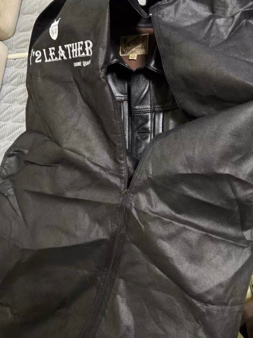 y2LEATHER 本革 ブラックジャケット 42 ワイツーレザー