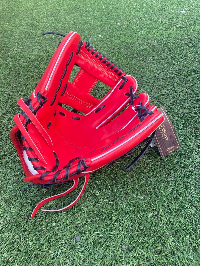 【新品・未使用】Wilson Staffデュアル硬式内野手用グラブ　87型