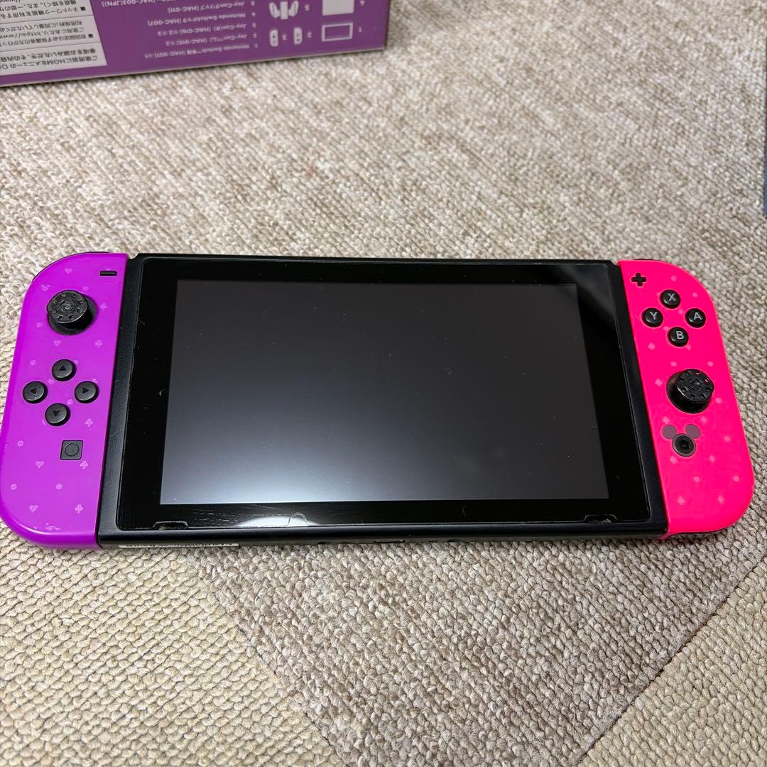 Nintendo Switch 本体 ツムツムデザイン ソフト無し