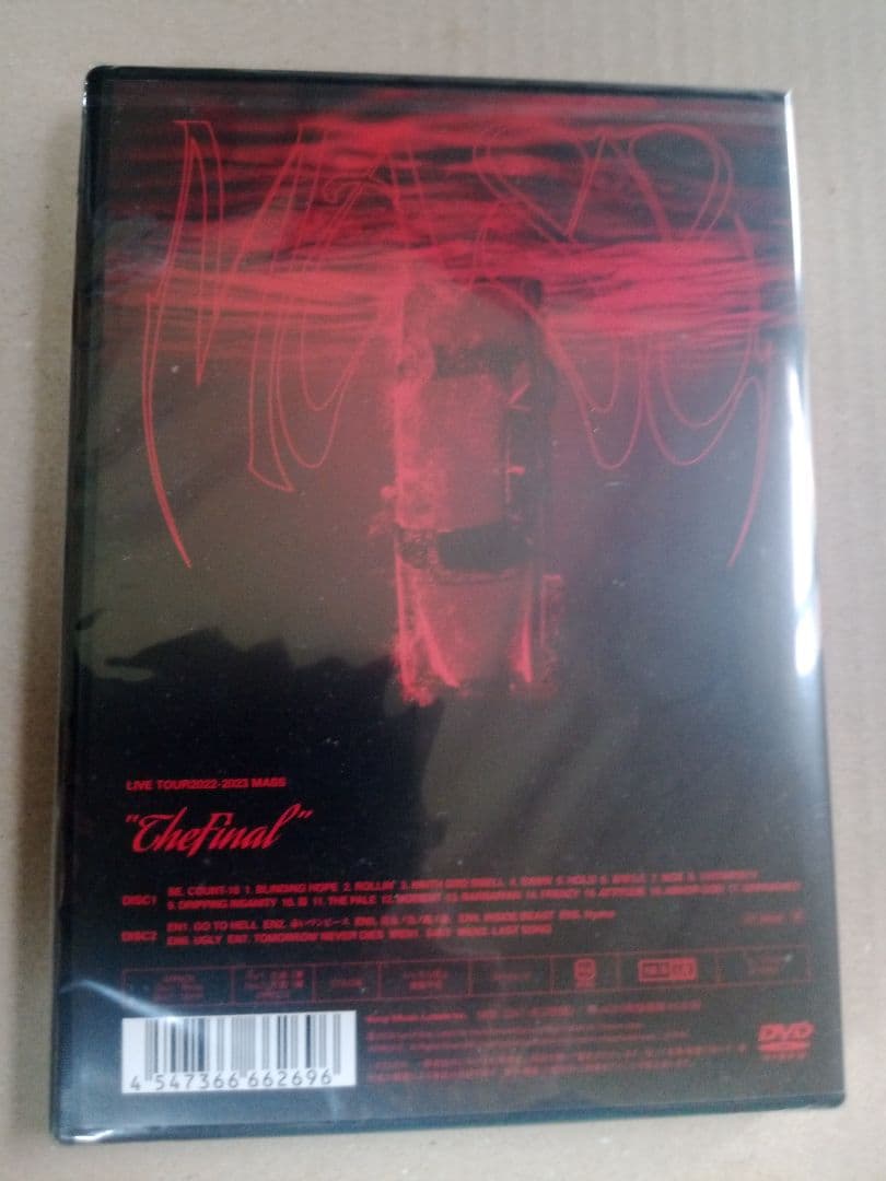 新品 the GazettE/LIVE TOUR2022-2023 DVD