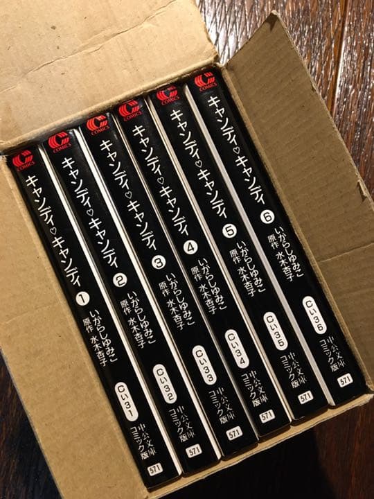 キャンディキャンディ　全巻　文庫版　箱付き